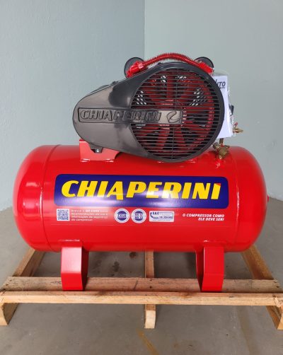 Compressor de ar média pressão 10 pcm 150 litros – Chiaperini 10/150 RED
