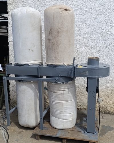 Coletor de pó duplo Vima motor 3 cv